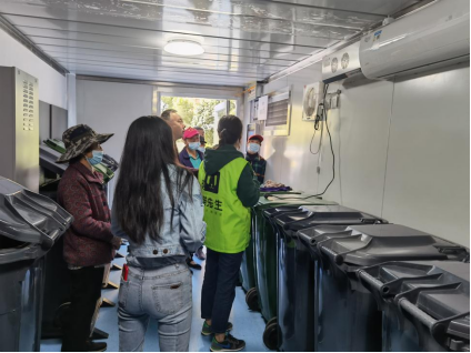 智能分類垃圾房，清潔小屋，垃圾分類收集站生產廠家