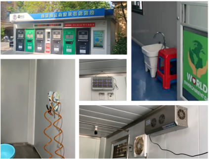 江蘇智能分類垃圾房，清潔小屋，垃圾分類收集站生產(chǎn)廠家