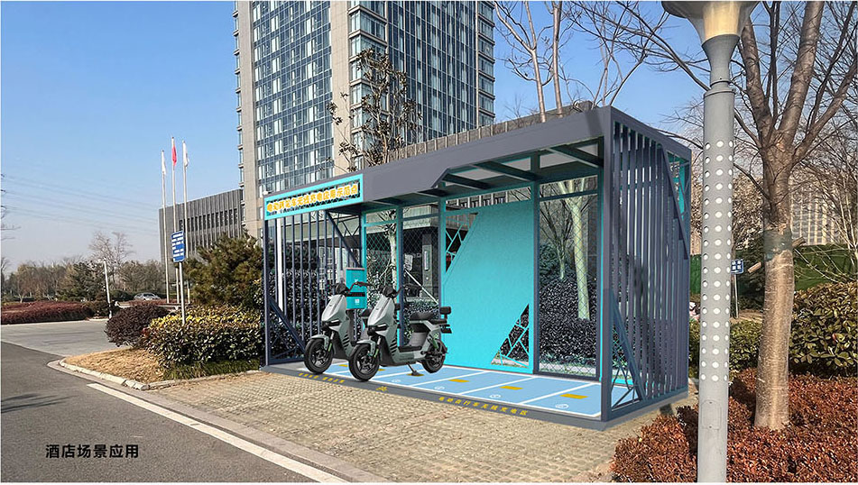 電動車無線充電樁，兩輪車無線充電，一拖六充電樁